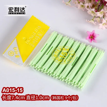 Heatless Hair Curler - Plastic Perm Rods & Hair Curling Rollers | Self Grip Foam Rollers - ZOOMNSTORE
