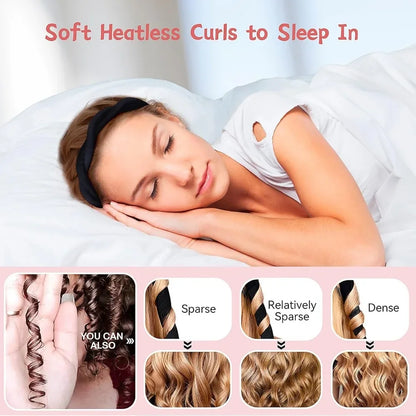 Heatless Hair Curlers - Foam Curling Rod Headband for No Heat Curls & Lazy Styling - ZOOMNSTORE
