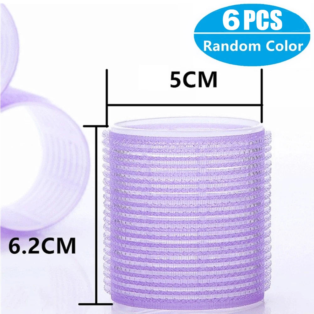 Heatless Hair Curlers – Self-Grip Hair Rollers | Jumbo Size, No Heat Curlers - ZOOMNSTORE