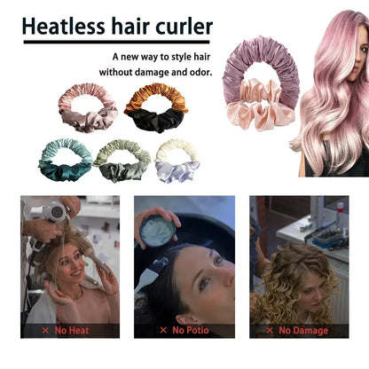Heatless Hair Curlers - Soft Foam Bendy Rollers | No Heat Curlers For Damage-Free Styling - ZOOMNSTORE