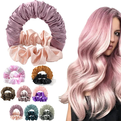 Heatless Hair Curlers - Soft Foam Bendy Rollers | No Heat Curlers For Damage-Free Styling - ZOOMNSTORE