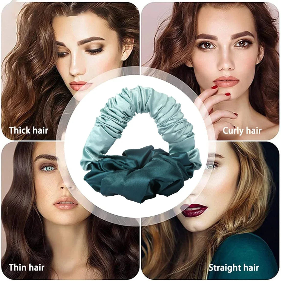 Heatless Hair Curlers - Soft Foam Bendy Rollers | No Heat Curlers For Damage-Free Styling - ZOOMNSTORE