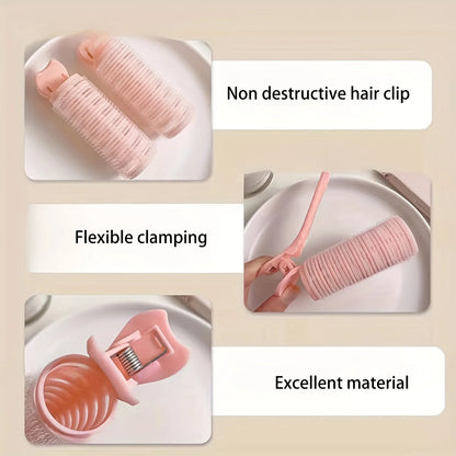 Heatless Hair Rollers – Fluffy Hair Styling Clips | Damage Free DIY Curlers - ZOOMNSTORE