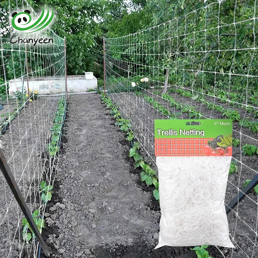 Heavy-Duty Garden Climbing Net - Trellis Netting for Plants and Vines - ZOOMNSTORE