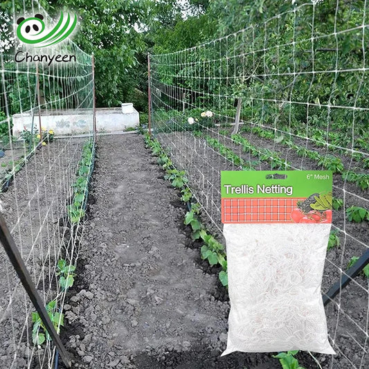 Heavy-Duty Garden Climbing Net - Trellis Netting for Plants and Vines - ZOOMNSTORE