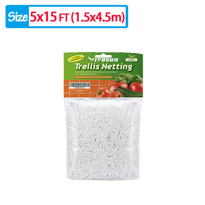 Heavy-Duty Garden Climbing Net - Trellis Netting for Plants and Vines - ZOOMNSTORE