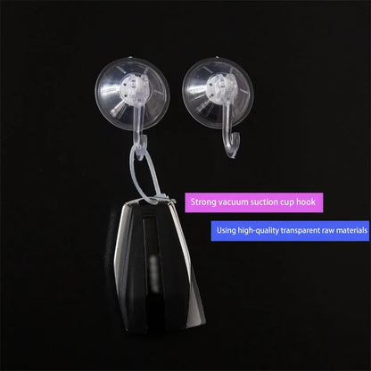 Transparent Suction Cup Hook - Reusable Heavy-Duty Bathroom  Kitchen Towel Holder - ZOOMNSTORE