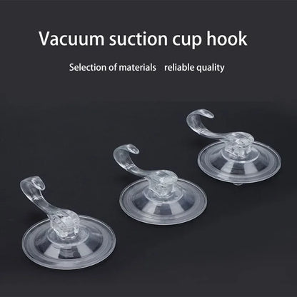 Transparent Suction Cup Hook - Reusable Heavy-Duty Bathroom  Kitchen Towel Holder - ZOOMNSTORE