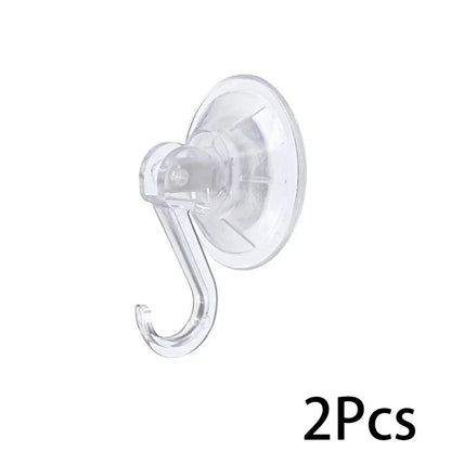 Transparent Suction Cup Hook - Reusable Heavy-Duty Bathroom  Kitchen Towel Holder - ZOOMNSTORE