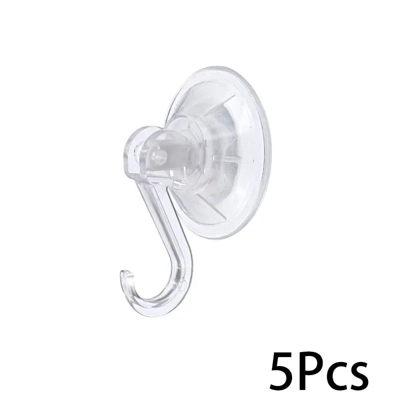 Transparent Suction Cup Hook - Reusable Heavy-Duty Bathroom  Kitchen Towel Holder - ZOOMNSTORE