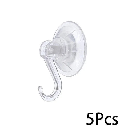 Transparent Suction Cup Hook - Reusable Heavy-Duty Bathroom  Kitchen Towel Holder - ZOOMNSTORE