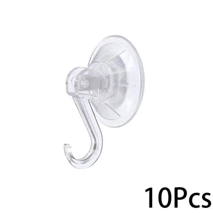 Transparent Suction Cup Hook - Reusable Heavy-Duty Bathroom  Kitchen Towel Holder - ZOOMNSTORE