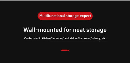 Heavy Duty Waterproof Wall Hooks - 22 lbs Adhesive Nail-Free Transparent for Kitchen  Bathroom - ZOOMNSTORE