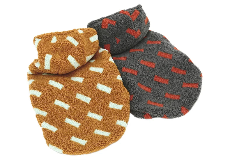 Big Dog Winter Jacket - Lambs Wool Coat for Large & Medium Dogs | Windproof, Thick Warm Pet Apparel