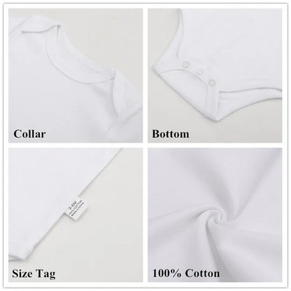 Hello 2026 Newborn Baby Bodysuit Cotton Short Sleeve Infant Rompers Body Baby Boys Girls New Year Ropa Clothes Christmas Gift - ZOOMNSTORE