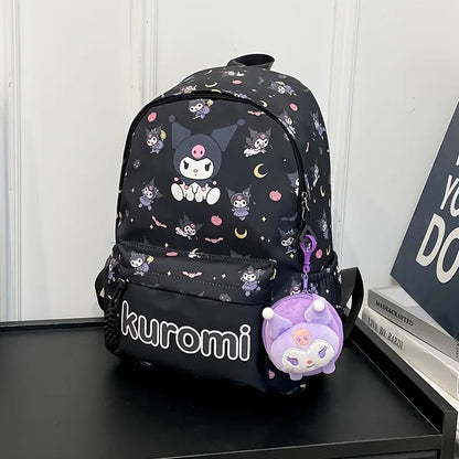 Hello Kitty  Friends Backpack - Cute Anime Schoolbag for Girls - ZOOMNSTORE