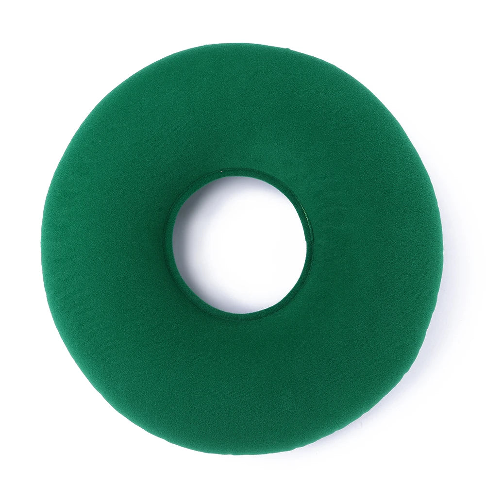 Hemorrhoid Donut Cushion - Inflatable Tailbone Pain Relief Medical Seat Pad with Pump - ZOOMNSTORE