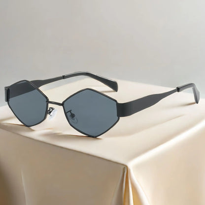 Hexagon Sunglasses - Luxury Polygon Eyewear for Men and Women - ZOOMNSTORE