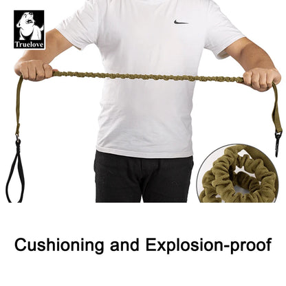 Truelove Dog Flexible Leash Cushioning Explosion-proof Buffering Elastic Rope Control Large Fiercely Strong Dog TLL2281