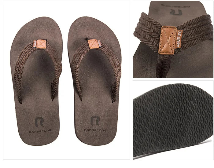 Big size 49 50 Men Flip Flops Summer Massage Slippers NEW Casual Slides Men Non-Slip Beach Indoor Slippers Men сланцы мужские
