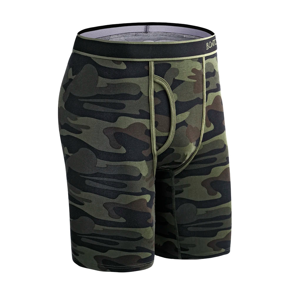 SRBONITOS Long Boxer For Men Underwear High Quality Coton Men's Panties Man Underpants Boxershorts Shorts Calvin Calecon Sexy