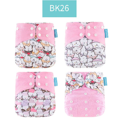 Washable Pocket Diaper – Adjustable Reusable Baby Diaper Cover | Absorbent Ecological Nappy