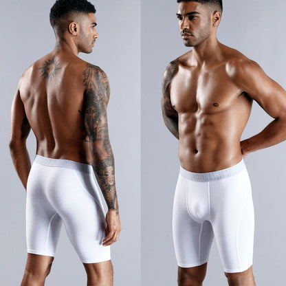 Mens Cotton Boxer Briefs - 3 Pack Comfortable Underwear