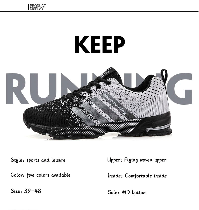 Men's Mesh Breathable Casual Shoes Non-Slip Stable Shock Absorption Lightweight Sneakers Couple Basket Homme 2020 la sportiva