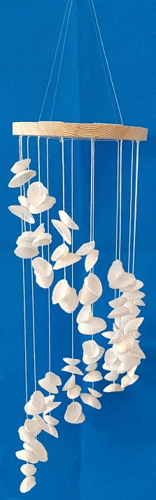 Natural Seashell Wind Chimes - Handmade Coastal Decor for Tranquil Spaces - ZOOMNSTORE
