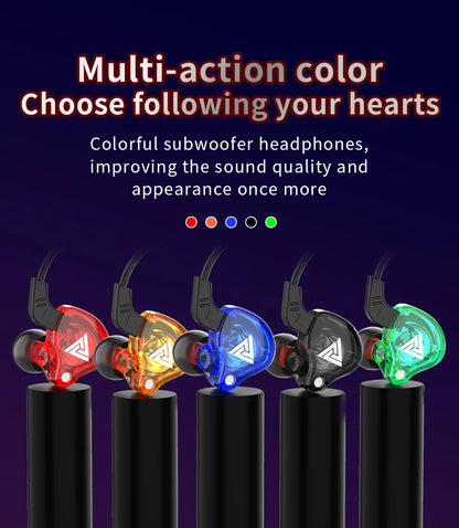 HiFi Wired Earphones – In-Ear Bass Stereo Earphones With Mic & Detachable Cable - ZOOMNSTORE