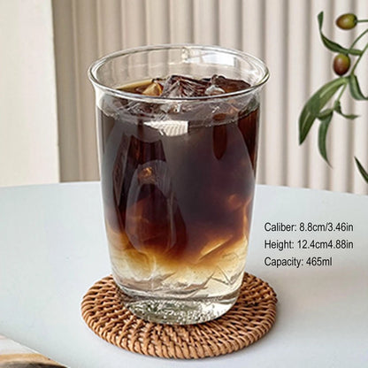 High Borosilicate Glass Cup – Heat Resistant Latte Mug | Durable Drinkware Set - ZOOMNSTORE