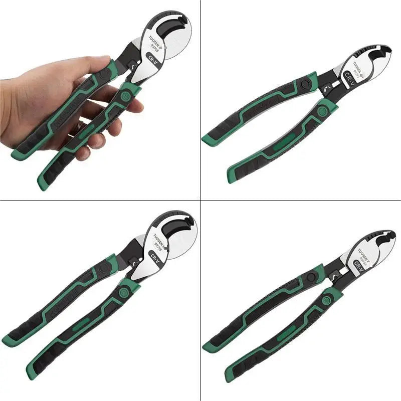 High Carbon Steel Cable Cutter Pliers - 6810 Inch Manual Wire Stripper for Appliance Repair - ZOOMNSTORE