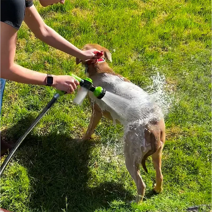 High Pressure Sprayer - Adjustable Spray Gun with Foam Soap Nozzle for Pet Wash & Bath Cleaning - ZOOMNSTORE