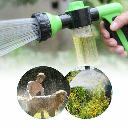 High Pressure Sprayer - Adjustable Spray Gun with Foam Soap Nozzle for Pet Wash & Bath Cleaning - ZOOMNSTORE