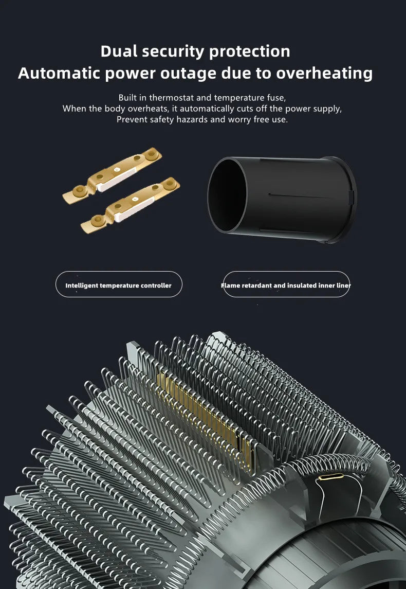 High Speed Hair Dryer – Blue Light Ion, Infrared Heating, 3-Speed Temperature, EU Plug - ZOOMNSTORE