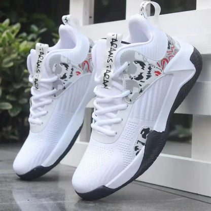 High Top Mens Basketball Sneakers - Anti-Slip Luxury Casual Running Shoes - ZOOMNSTORE