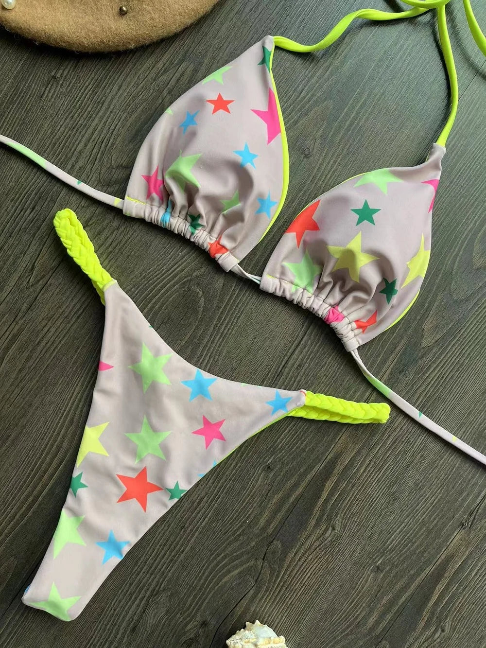 High Waist Bikini - Sexy Thong Two Piece Set Zebra Print Brazilian Swimwear Women - ZOOMNSTORE