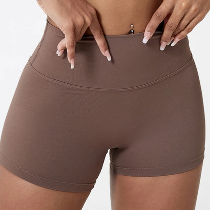 High Waist Butt Lift Running Shorts - Womens Slim Fit Gym  Cycling Leggings - ZOOMNSTORE