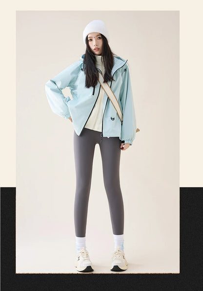 High Waist Fleece Leggings – Seamless Elastic Thermal Leggings Women Warm Winter Tights - ZOOMNSTORE