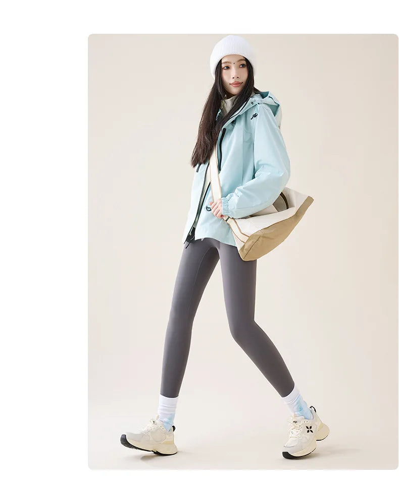 High Waist Fleece Leggings – Seamless Elastic Thermal Leggings Women Warm Winter Tights - ZOOMNSTORE