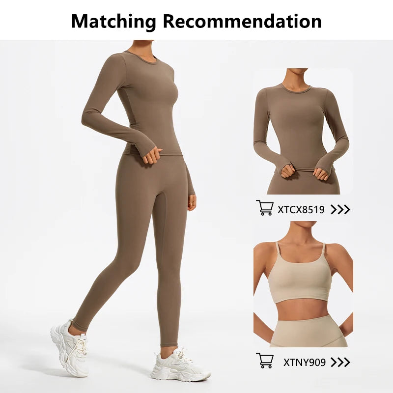 High Waist Quick-Dry Yoga Leggings - Super Soft Womens Workout Tights - ZOOMNSTORE