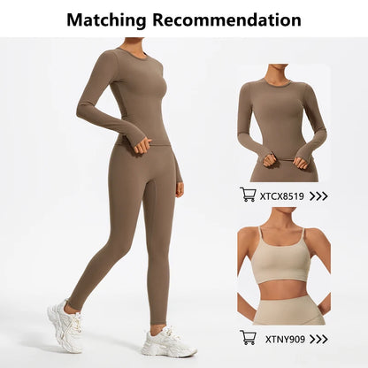 High Waist Quick-Dry Yoga Leggings - Super Soft Womens Workout Tights - ZOOMNSTORE