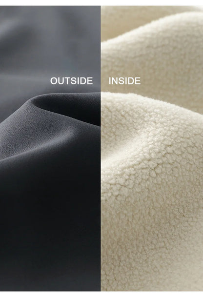 High Waist Leggings - Seamless Fleece Velvet Women's Fitness Pants, Warm & Slim - ZOOMNSTORE