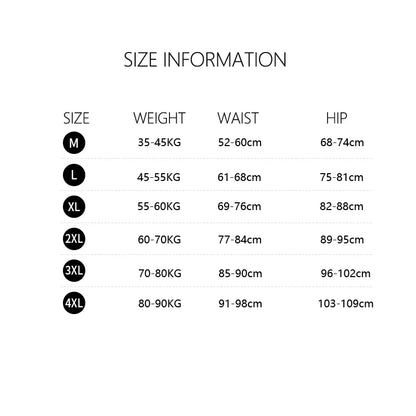 High Waist Panties - 4 Pack Cotton Women's Breathable Plus Size Briefs - ZOOMNSTORE