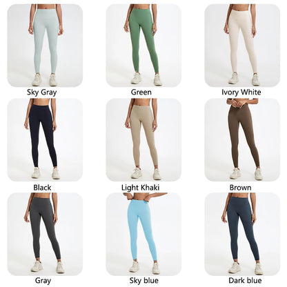 High Waist Quick-Dry Yoga Leggings - Super Soft Womens Workout Tights - ZOOMNSTORE
