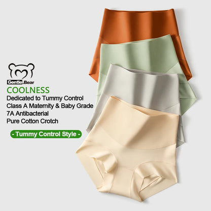 High Waist Shapewear Briefs - Lightweight Tummy Control Panties With Double Layer Compression - ZOOMNSTORE