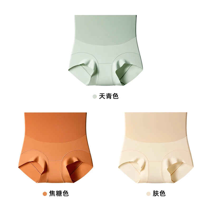 High Waist Shapewear Briefs - Lightweight Tummy Control Panties With Double Layer Compression - ZOOMNSTORE