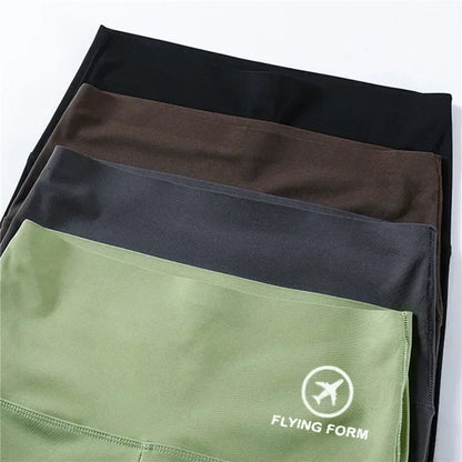 High Waist Womens Sports Shorts - Seamless Fitness Biker Shorts with Scrunch Butt Design - ZOOMNSTORE