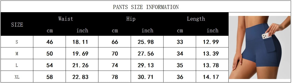 High Waist Workout Shorts – Women Gym Shorts with Pockets, Squat Proof & Quick Drying - ZOOMNSTORE