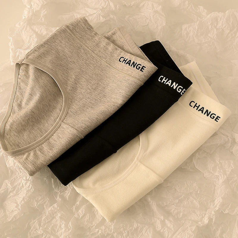 High Waisted Panties - Soft Cotton Spandex Briefs | Breathable Comfortable Underwear - ZOOMNSTORE